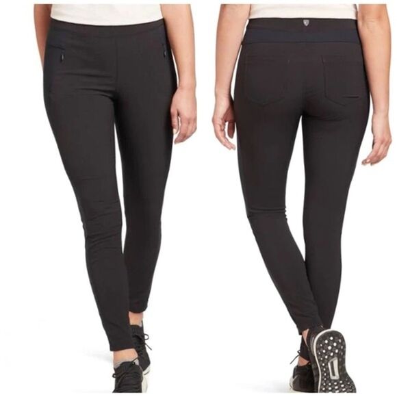Kuhl Pants - Kuhl Outleasure Legging Active Pants Carbon Black Size Small